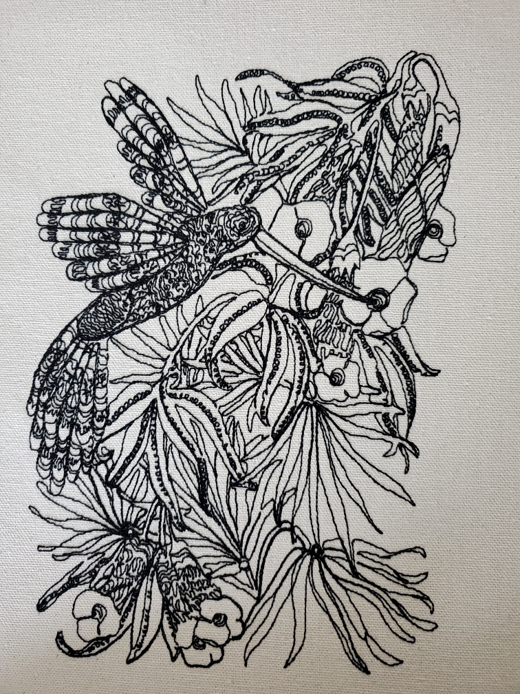 Hummingbird-AcuSketch-oversized-embroidery-Jennifer-Wheatley-Wolf